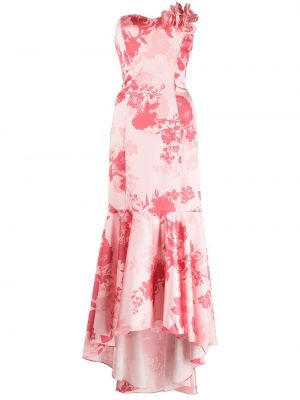 Šaty Marchesa Notte, růžová