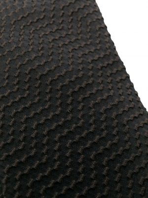 Žakarda zīda kaklasaite Giorgio Armani pelēks