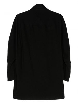 Woll jacke mit reißverschluss Gentry Portofino schwarz