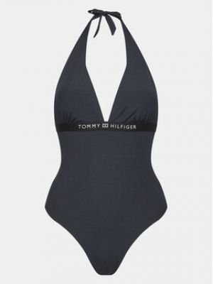 Černé jednodílné plavky Tommy Hilfiger