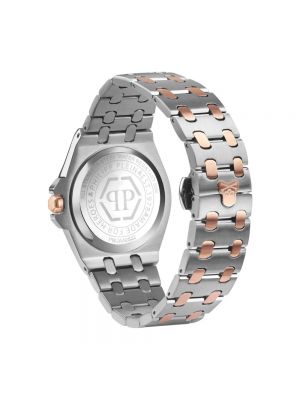 Zegarek z kryształkami Philipp Plein biały