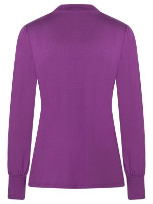 Tričko s dlhými rukávmi More & More fialová