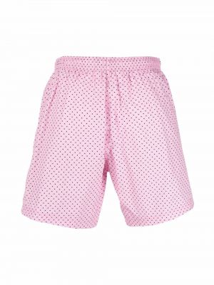 Shorts mit print zum hineinschlüpfen Alexander Mcqueen pink