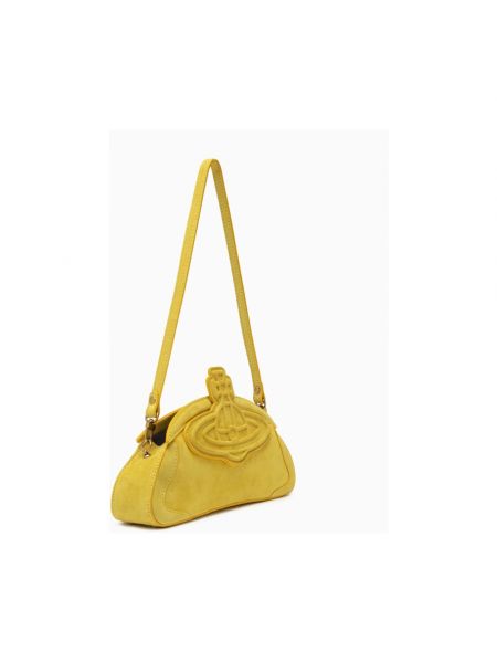 Bolsa de hombro de ámbar Vivienne Westwood amarillo