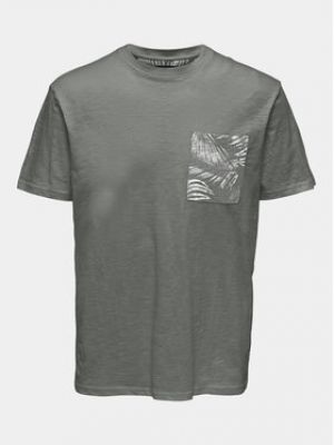 T-shirt Only & Sons gris