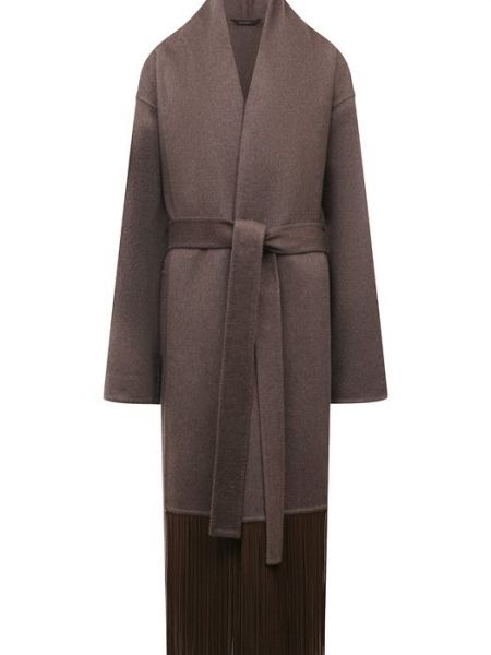Кашемировое пальто Colombo коричневое