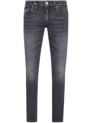 Jeans skinny slim Philipp Plein gris