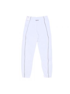 Spodnie sportowe polarowe Nike białe