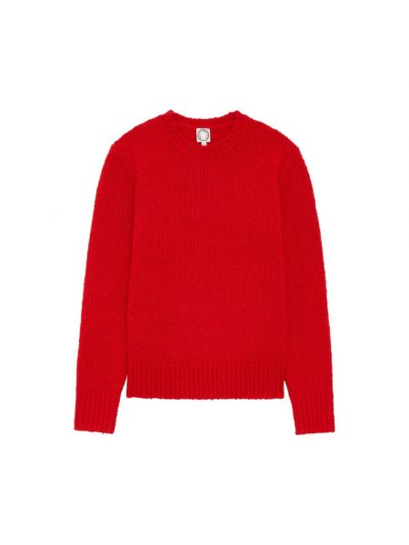 Sweter Ines De La Fressange Paris czerwony