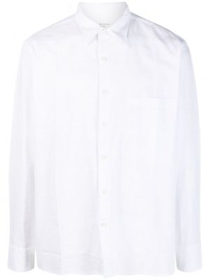 Памучна риза Universal Works бяло