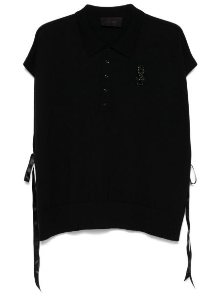 Poloshirt Simone Rocha sort