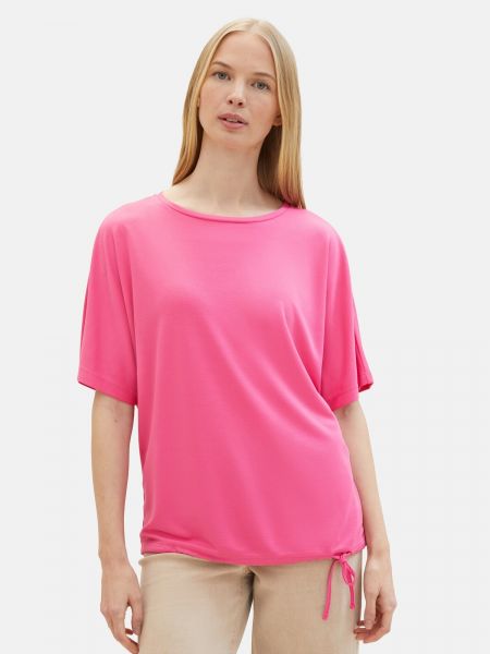 Тениска Tom Tailor розово