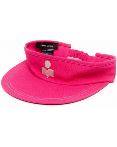 Brodert cap Isabel Marant rosa