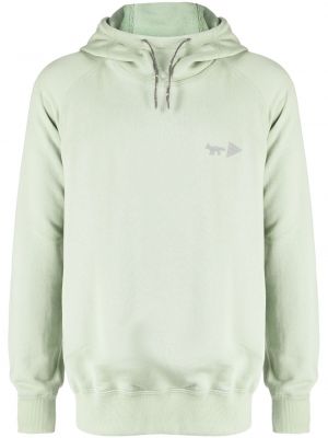 Hoodie Maison Kitsuné grön