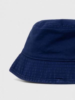 Хлопковая шапка Adidas Originals синяя