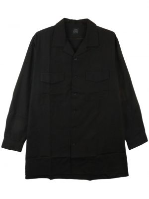 Camicia con tasche Yohji Yamamoto nero