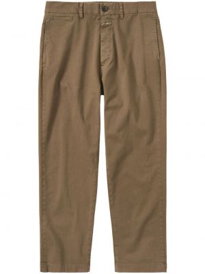 Pantalon en coton Closed marron