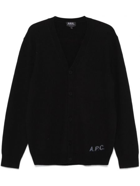 Striktrøje A.p.c. sort