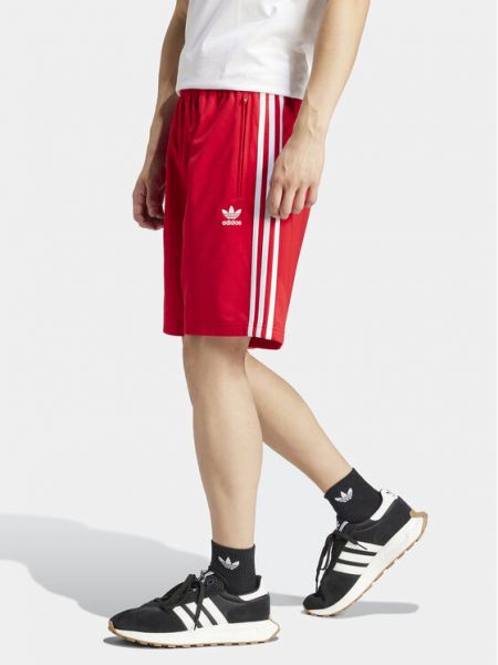 Pantaloncini Adidas rosso