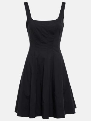 Bavlnené šaty Staud čierna