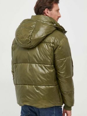 Téli kabát Karl Lagerfeld zöld