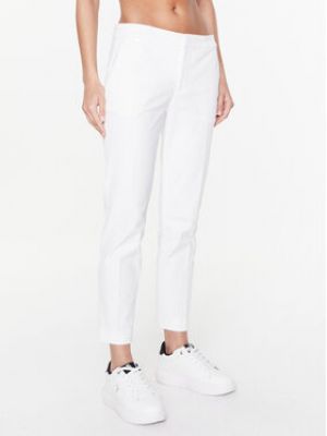 Lauren Ralph Lauren Pantaloni din material 200747991002  Regular Fit - alb