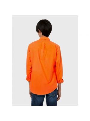 Camisa Polo Ralph Lauren naranja