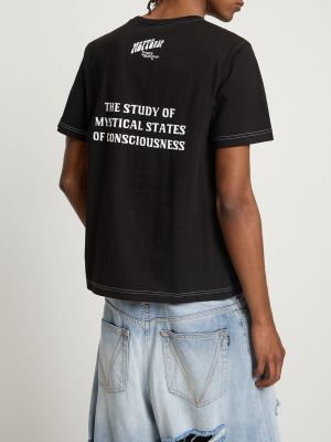 T-shirt di cotone Msftsrep nero