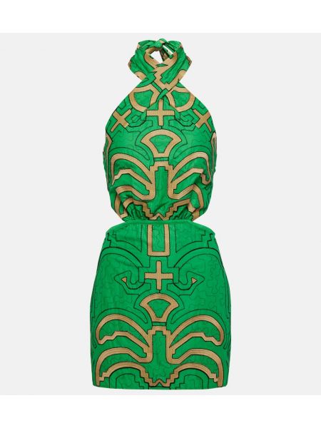 Bavlněné šaty Johanna Ortiz zelené