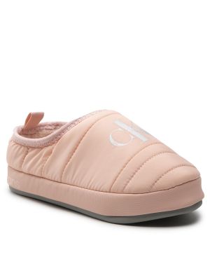 Ниски обувки Calvin Klein Jeans розово