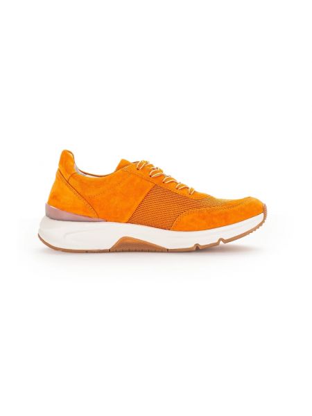 Pomarańczowe sneakersy Gabor