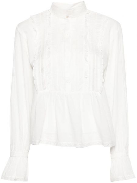 Βαμβακερό πουκάμισο Zadig&voltaire λευκό