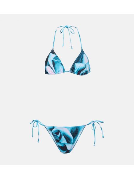 Bikini mit print Jean Paul Gaultier