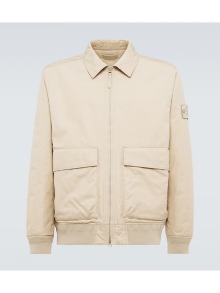 Puuvilla takki Stone Island beige