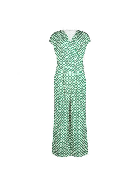 Eleganter overall mit v-ausschnitt Vera Mont grün