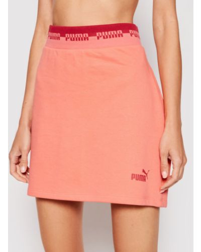Růžové mini sukně Puma
