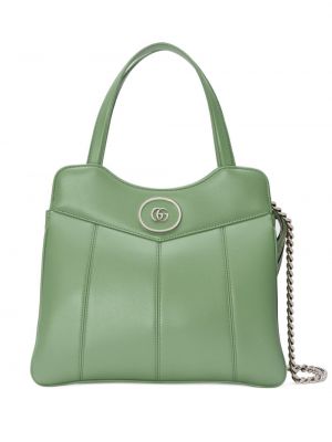 Шопинг чанта Gucci зелено