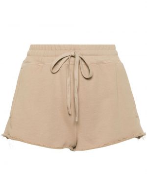 Shorts mit stickerei aus baumwoll Miu Miu