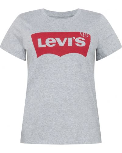 Priliehavé tričko Levi's® Plus sivá