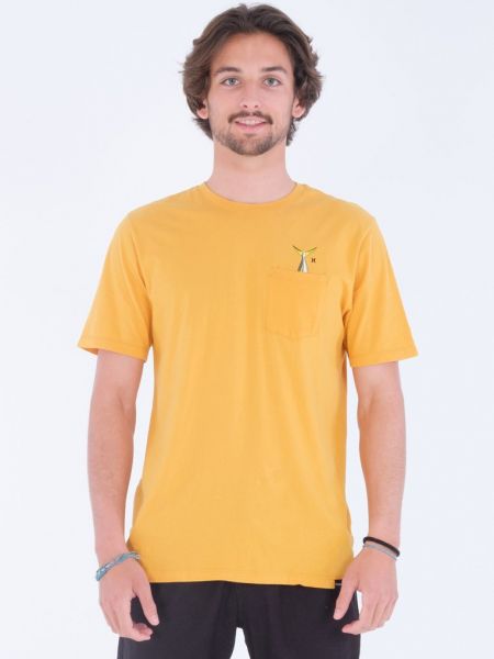 Koszulka Hurley żółta