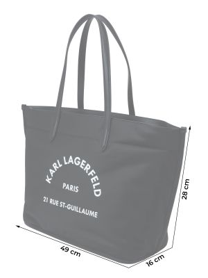 Shopper torbica Karl Lagerfeld crna