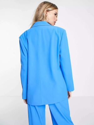 Пиджак оверсайз Reclaimed Vintage синий