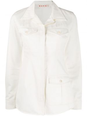 Camisa con bolsillos Marni blanco