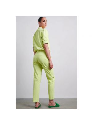 Pantalones chinos de tela jersey Jane Lushka verde