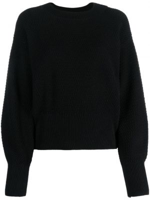 Памучен копринен пуловер Boss