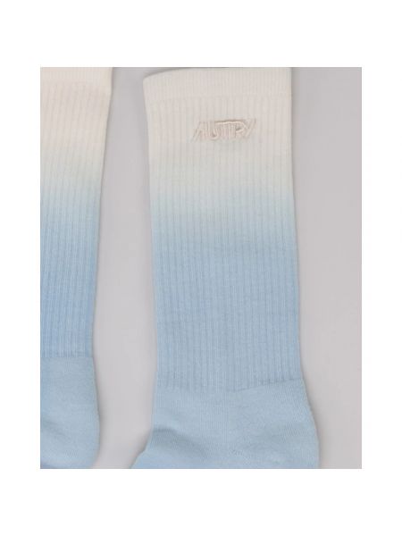 Calcetines de algodón Autry azul