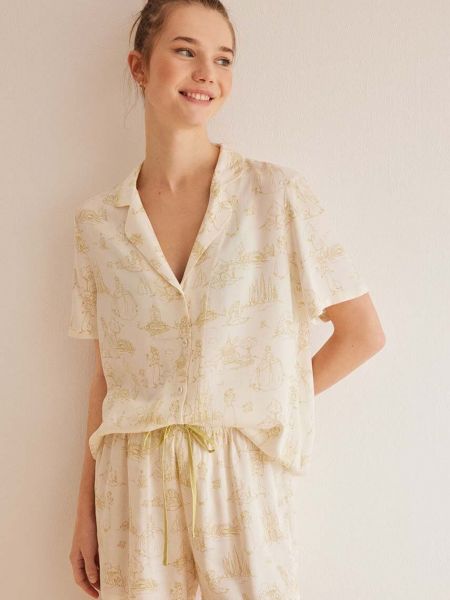 Pijamale Women'secret alb