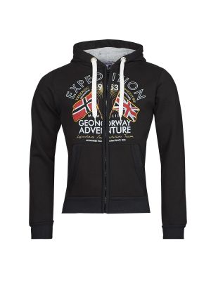 Pulóver Geographical Norway fekete