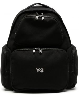 Hímzett hátizsák Y-3 fekete