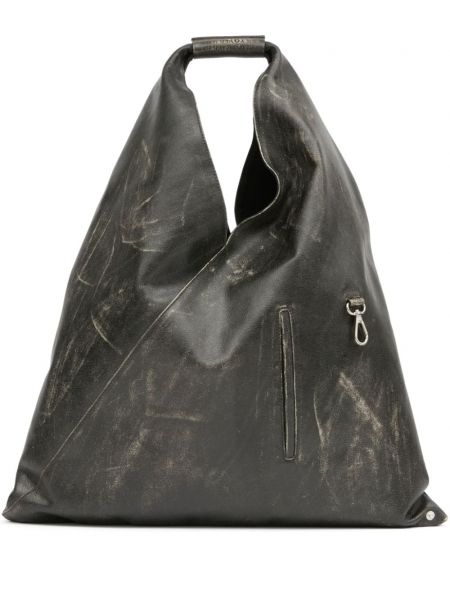 Δερμάτινη τσάντα shopper Mm6 Maison Margiela